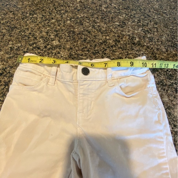 🔆3/$25🔆 JOE FRESH KIDS (Girls) Ivory Corduroy Pants with Adjustable Waist Size 6 - Picture 8 of 8